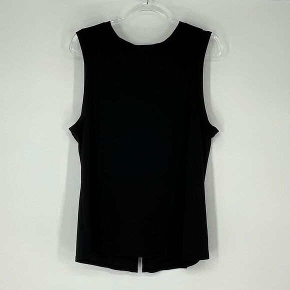 FABLETICS Tank Top Women's Medium Black Sleeveless Jersey Stretch Athleisure - Picture 2 of 10
